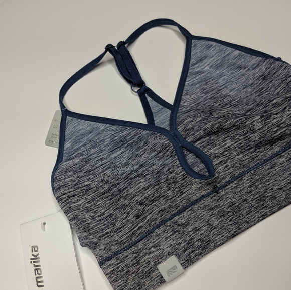 MARIKA Eclipse Ombre Keyhole Sports Bra NWT S - Picture 9 of 14